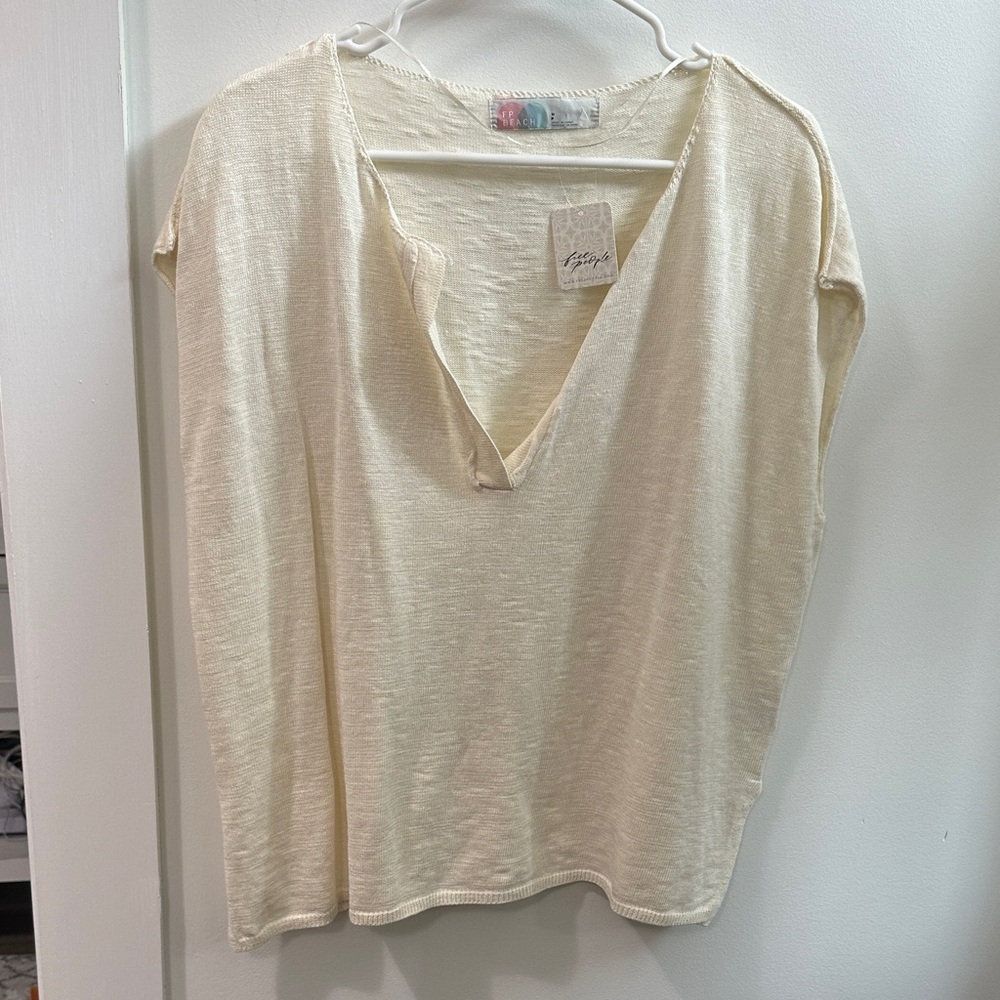 FP BEACH Ivory Top